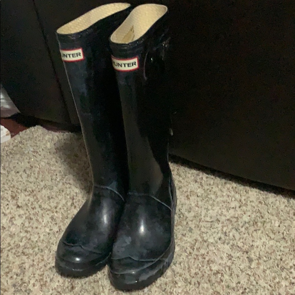 Hunter rain boots size 6